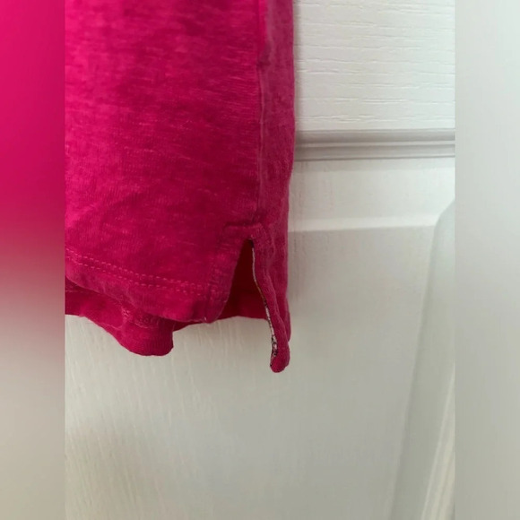 TAHARI  Linen T-Shirt - Picture 3 of 4